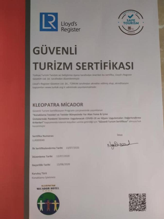 Kleopatra Micador Otel Alanya Zewnętrze zdjęcie